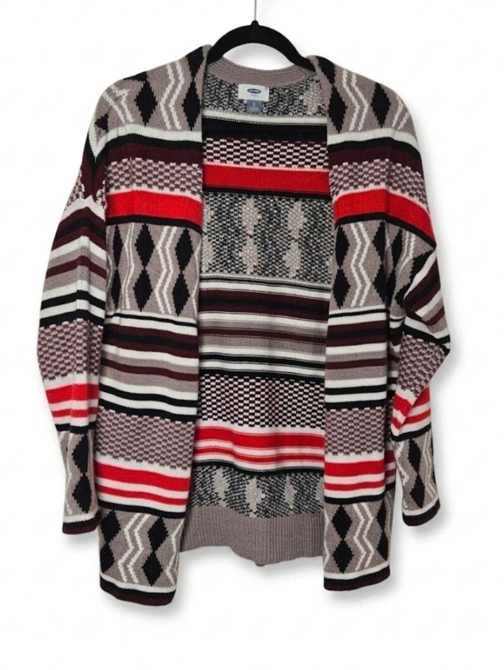 Old Navy printed heavy sweater cardigan